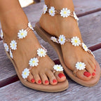 Summer Women's Strappy Fruit Flat Sandals