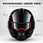 ADVANT X Carbon Adventure Helmet-DOT & ECE safety certified